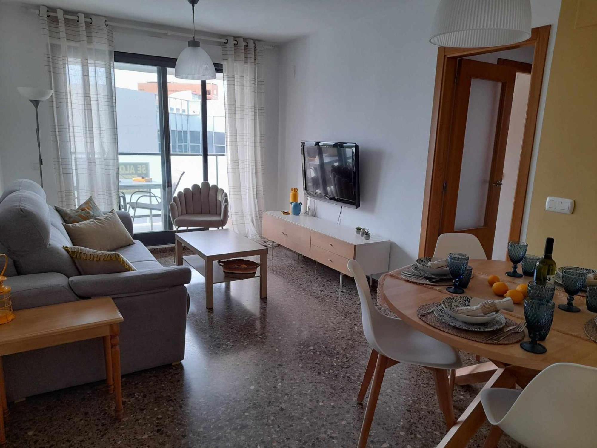 Apartament Ambar Gandia Playa-Grao Con Piscina Parking Ideal Para Familias Kültér fotó