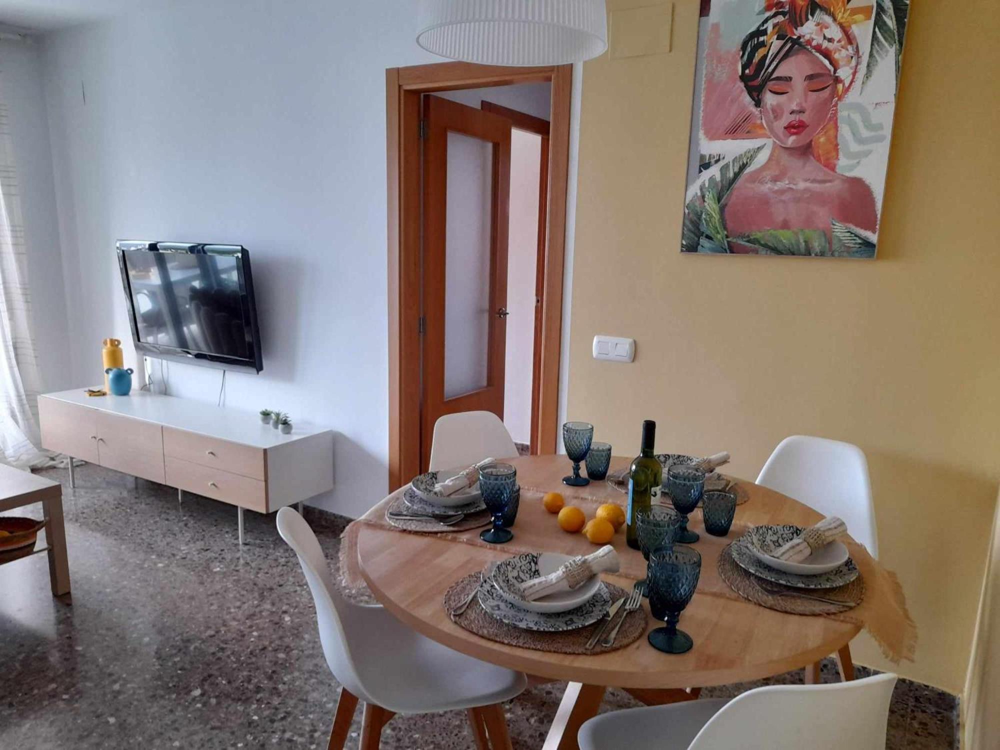 Apartament Ambar Gandia Playa-Grao Con Piscina Parking Ideal Para Familias Kültér fotó