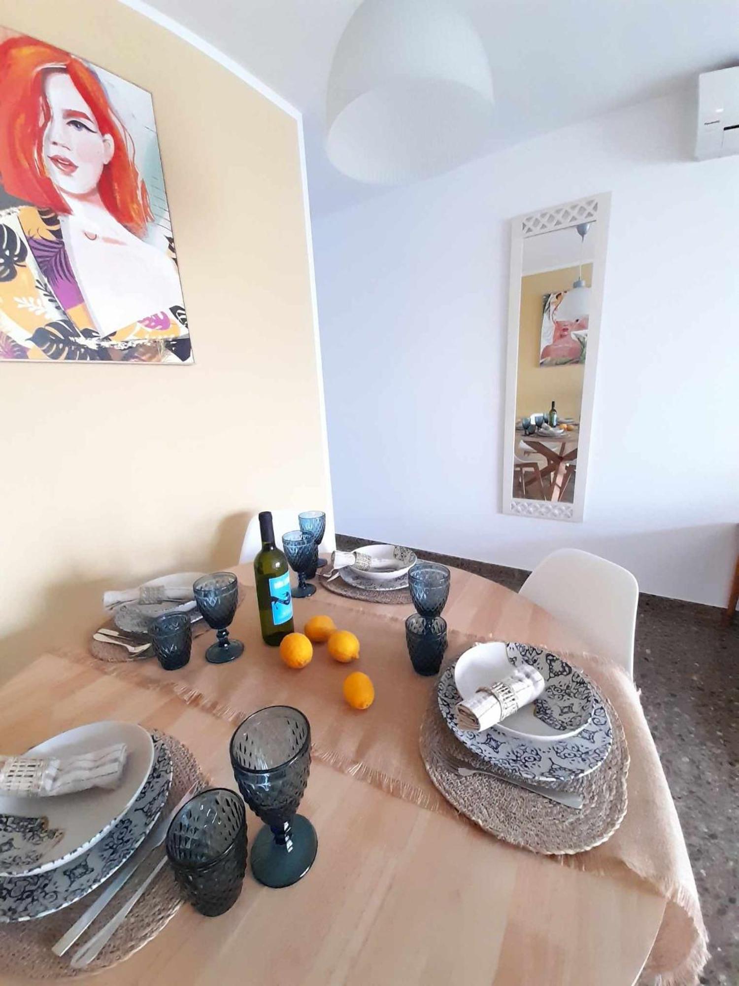 Apartament Ambar Gandia Playa-Grao Con Piscina Parking Ideal Para Familias Kültér fotó