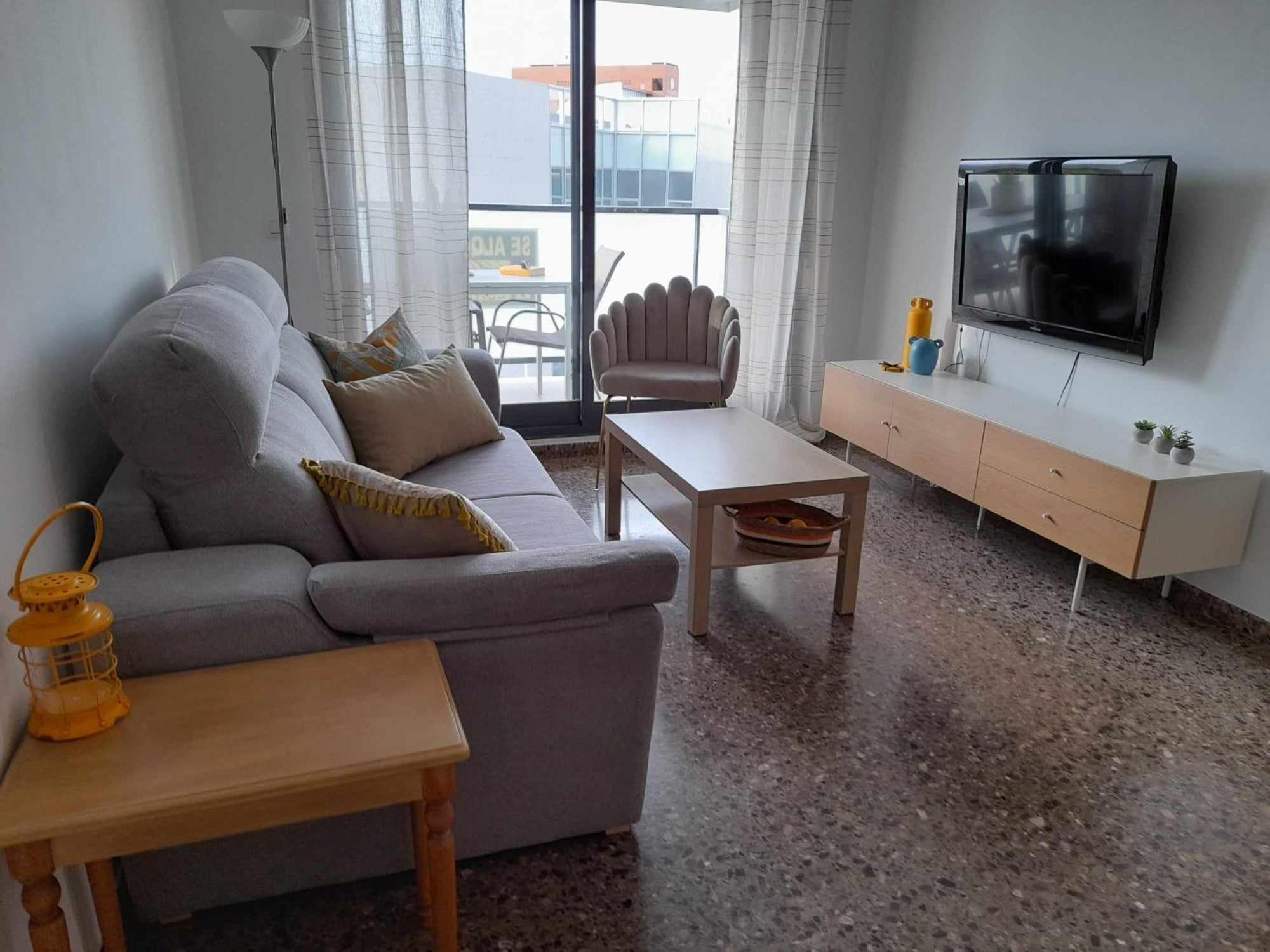 Apartament Ambar Gandia Playa-Grao Con Piscina Parking Ideal Para Familias Kültér fotó