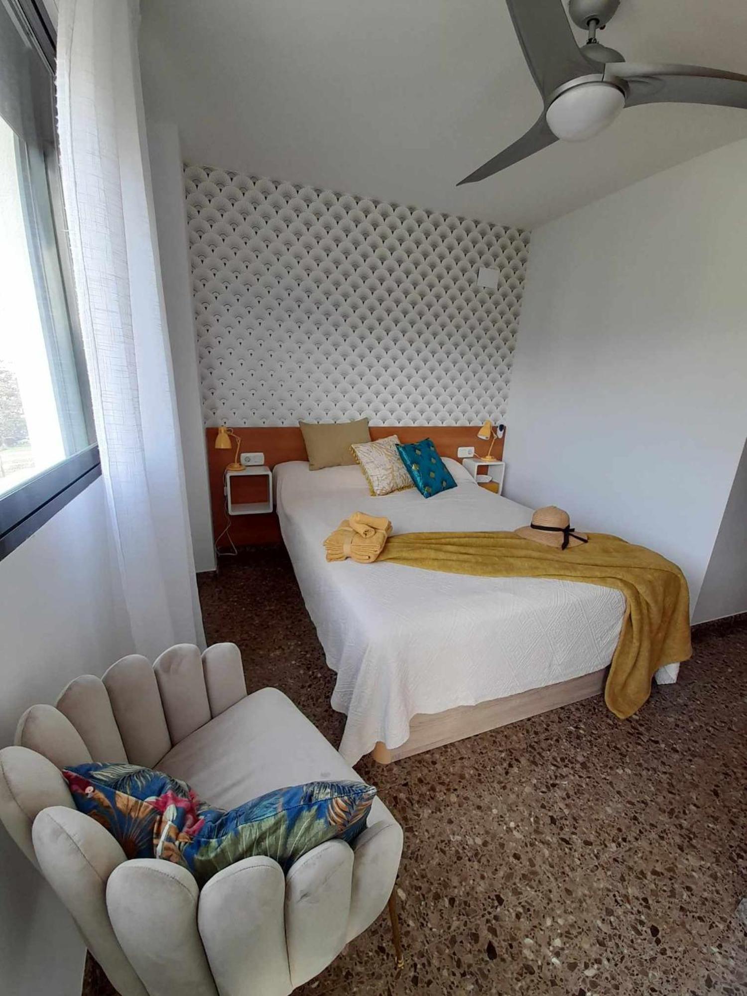 Apartament Ambar Gandia Playa-Grao Con Piscina Parking Ideal Para Familias Kültér fotó