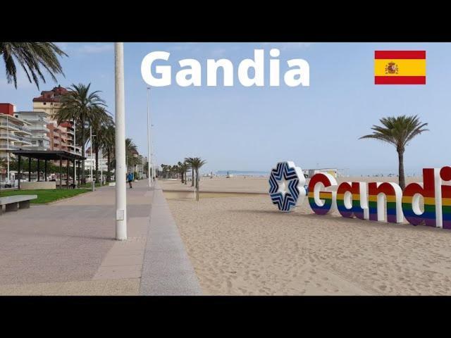 Apartament Ambar Gandia Playa-Grao Con Piscina Parking Ideal Para Familias Kültér fotó