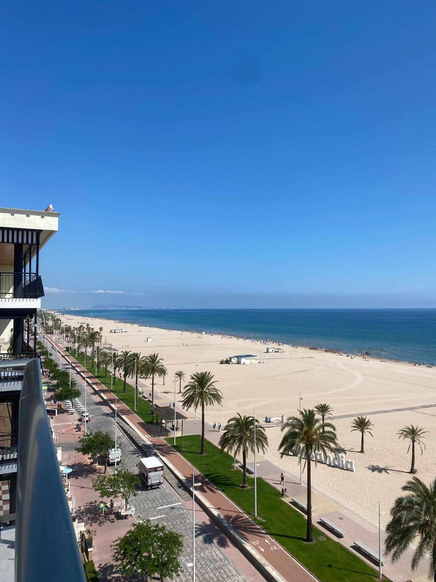 Apartament Ambar Gandia Playa-Grao Con Piscina Parking Ideal Para Familias Kültér fotó